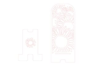 Base para celular «Girasoles» 1