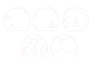 Globo de Nieve de 5 capas #1