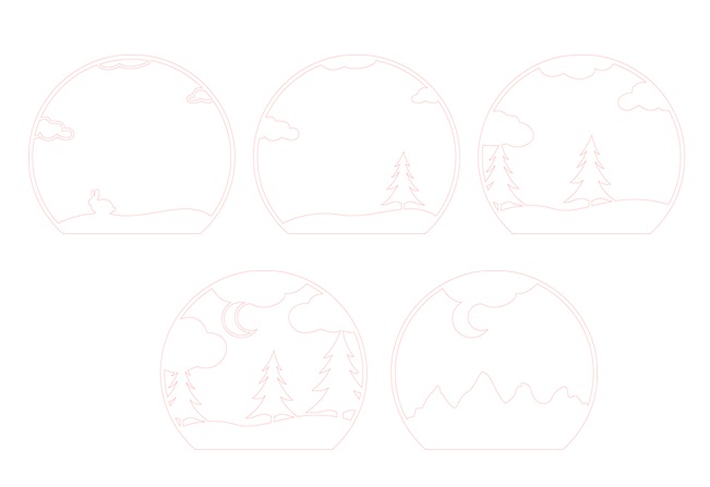 Globo de Nieve de 5 capas #1