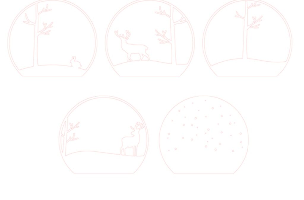 Globo de Nieve de 5 capas #3