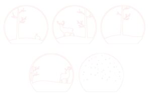 Globo de Nieve de 5 capas #3