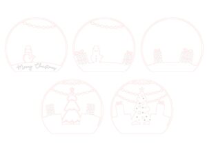 Globo de Nieve de 5 capas # 4