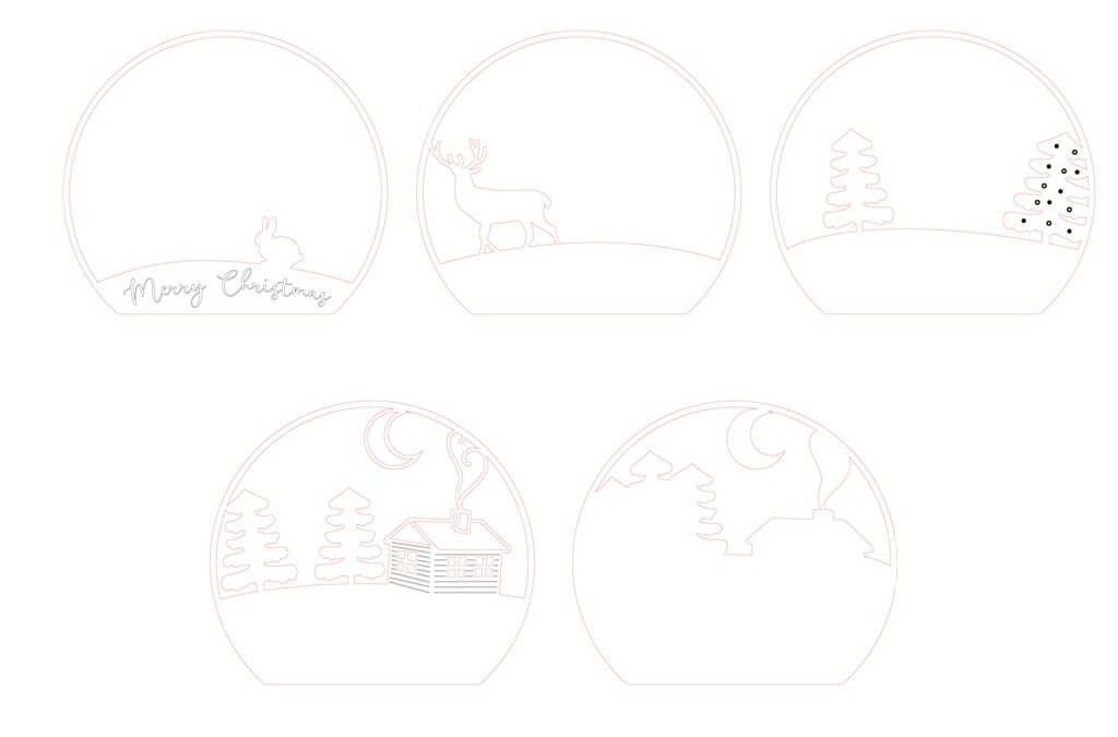Globo de Nieve de 5 capas #5