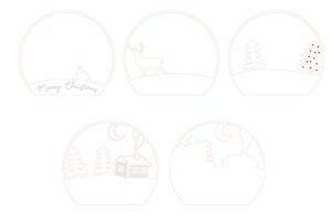 Globo de Nieve de 5 capas #5