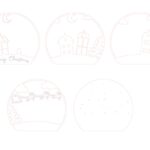 Globo de Nieve de 5 capas #6 - Vector descarganle para corte CNC y grabado laser gratis | Stanser