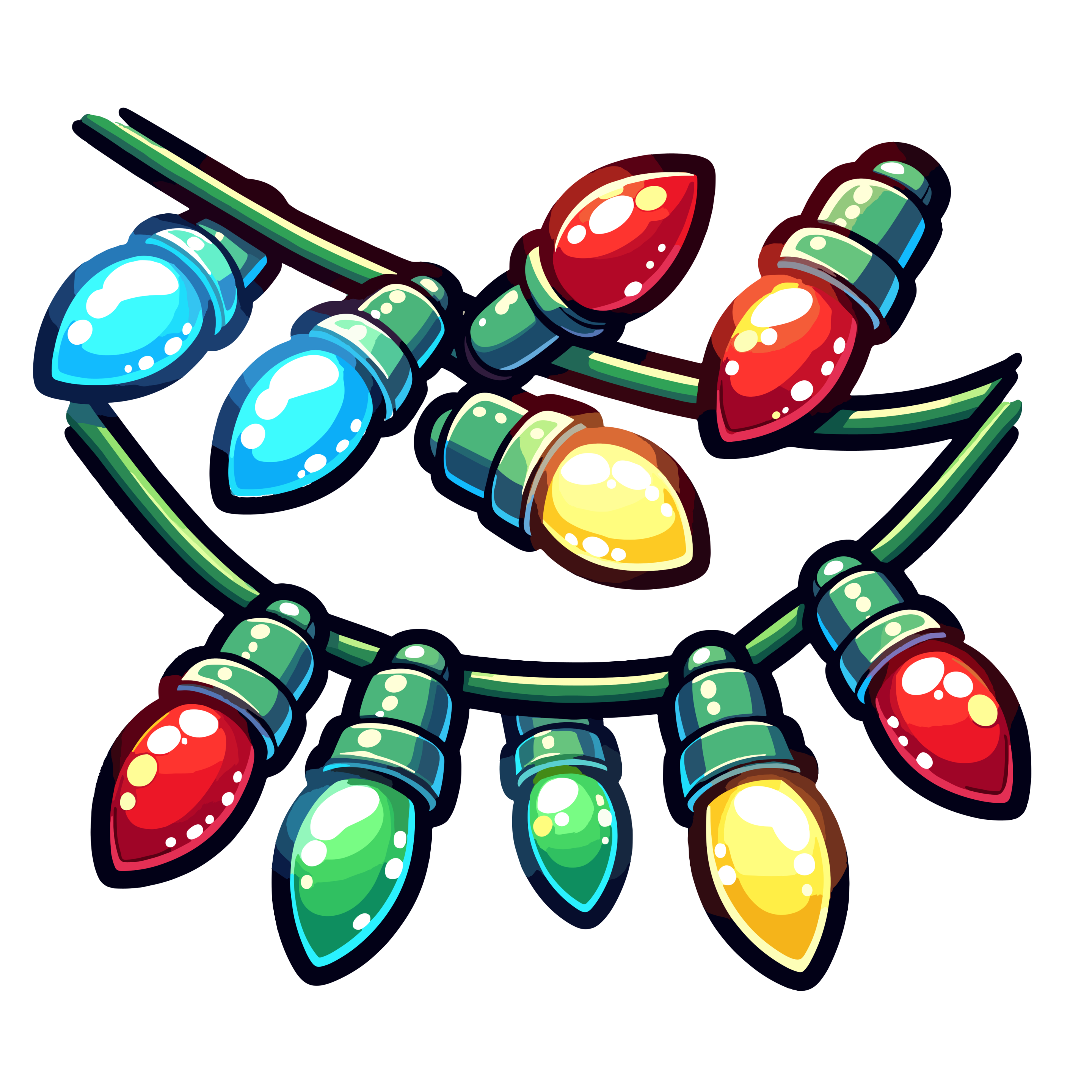 vector descargable para reproducir la imagen de una Bombillas de navidad 3. Utiliza tu máquina de corte CNC para la realización de este proyecto.