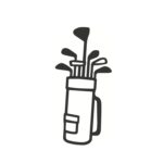 Maleta de Golf - Vector descarganle para corte CNC y grabado laser gratis | Stanser
