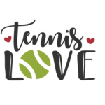 Love Tennis - Vector descarganle para corte CNC y grabado laser gratis | Stanser