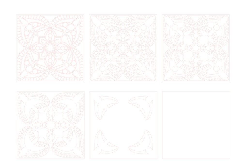 Mandala en capas #4