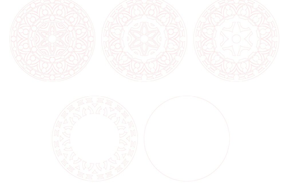 Mandala en capas #5