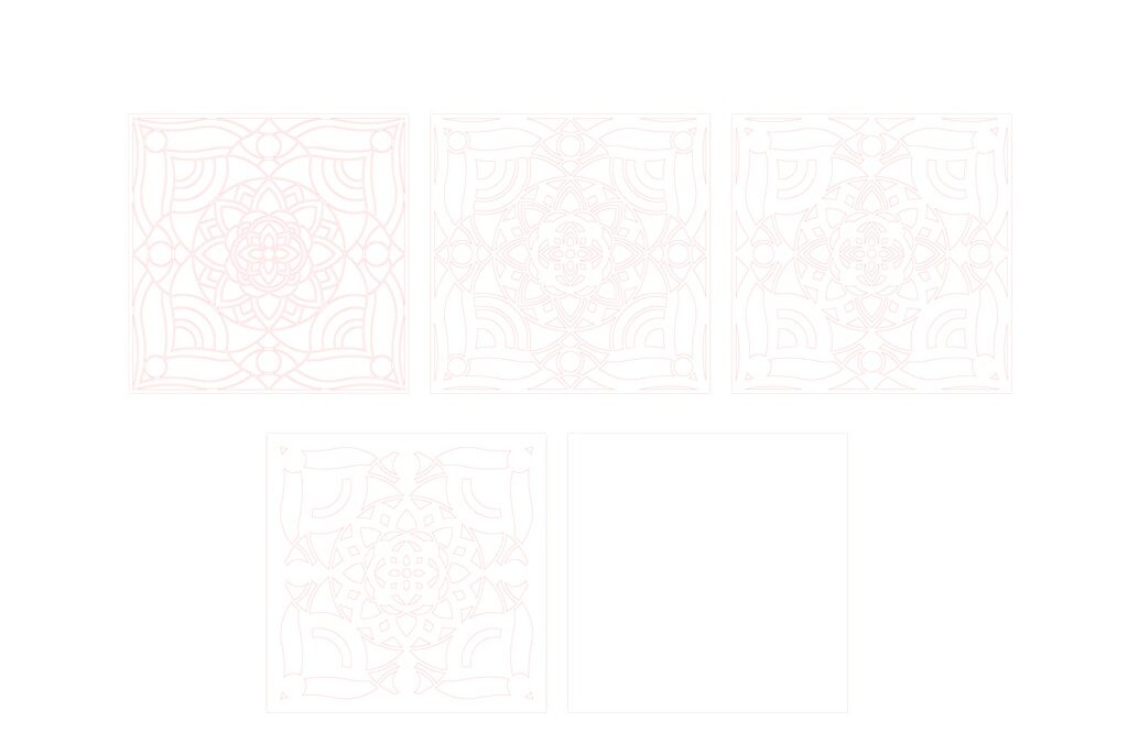 Mandala en capas #6