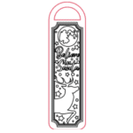 vector descargable para reproducir un adorno navideño para picarpote.  Utiliza tu máquina de corte CNC para la realización de este proyecto.