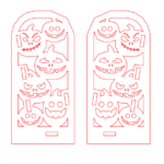 vector descargable para reproducir un porta tarjetas de presentación. Utiliza tu máquina de corte CNC para la realización de este proyecto.