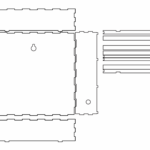 vector descargable para reproducir una caja de luz.   Utiliza tu máquina de corte CNC para la realización de este proyecto.
