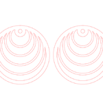 Aretes #1 - Vector SVG DXF para Laser CO2 - Descargable gratis | Stanser