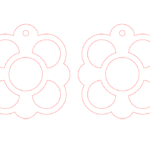 Aretes #3 - Vector SVG DXF para Laser CO2 - Descargable gratis | Stanser