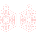 Aretes #11 - Vector SVG DXF para CNC Router y Laser CO2 - Descargable gratis | Stanser