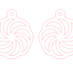 Aretes #15 - Vector SVG DXF para CNC Router y Laser CO2 - Descargable gratis | Stanser