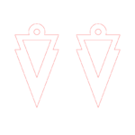 Aretes #22 - Vector SVG DXF para CNC Router y Laser CO2 - Descargable gratis | Stanser