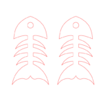 Aretes #26 - Vector SVG DXF para CNC Router y Laser CO2 - Descargable gratis | Stanser