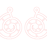 Aretes #27 - Vector SVG DXF para CNC Router y Laser CO2 - Descargable gratis | Stanser