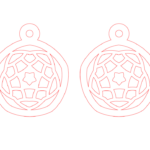 Aretes #28 - Vector SVG DXF para CNC Router y Laser CO2 - Descargable gratis | Stanser