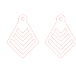 Aretes #30 - Vector SVG DXF para CNC Router y Laser CO2 - Descargable gratis | Stanser
