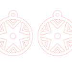 Aretes #35 - Vector SVG DXF para CNC Router y Laser CO2 - Descargable gratis | Stanser