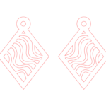 Aretes #45 - Vector SVG DXF para CNC Router y Laser CO2 - Descargable gratis | Stanser