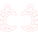 Aretes #46 - Vector SVG DXF para CNC Router y Laser CO2 - Descargable gratis | Stanser