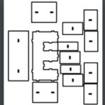 vector descargable para reproducir una caja de letra E.  Utiliza tu máquina de corte CNC para la realización de este proyecto.
