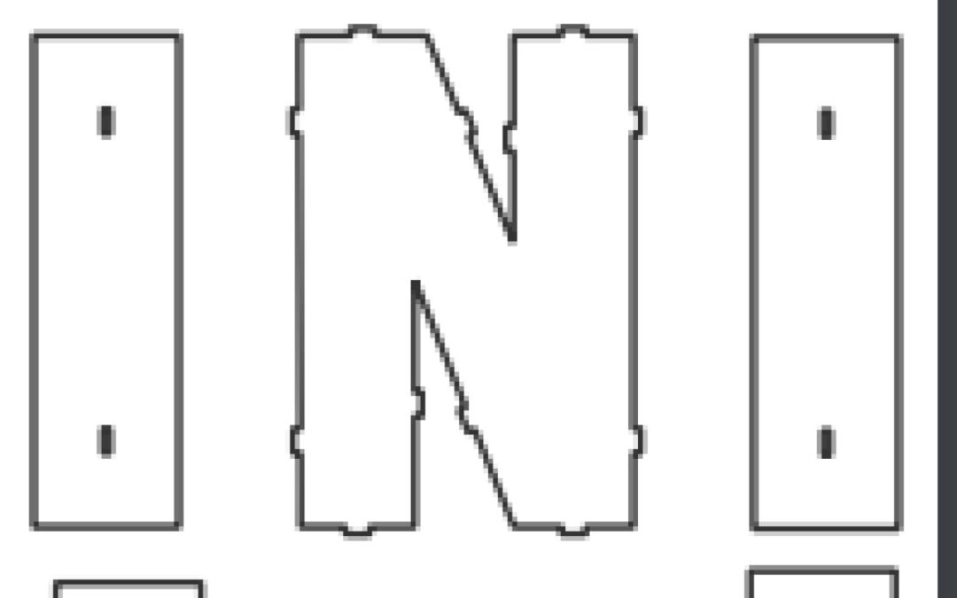 Caja de letra N