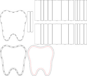 Caja para dientes