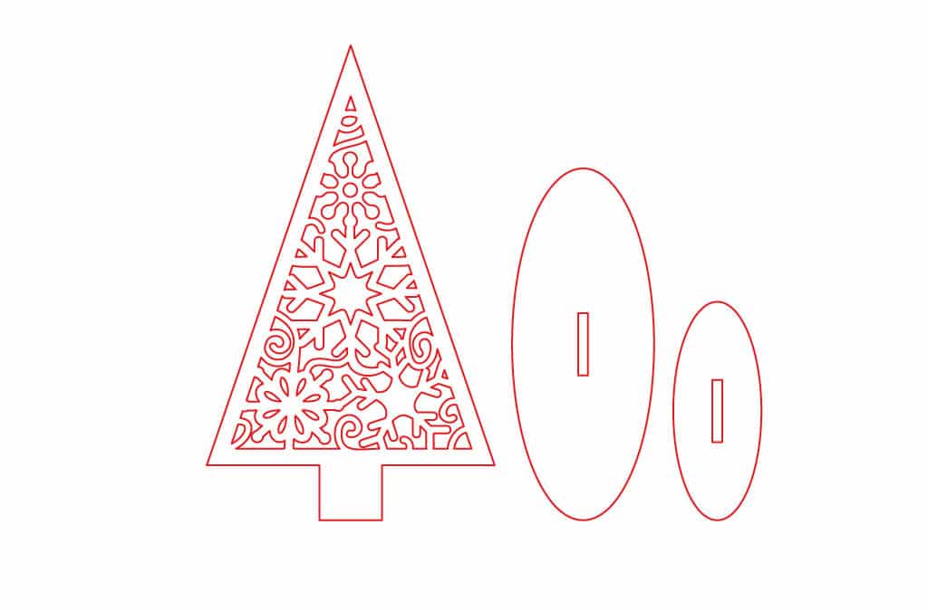 Adorno de Pino para mesa #1