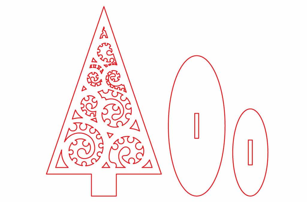 Adorno de Pino para mesa #2