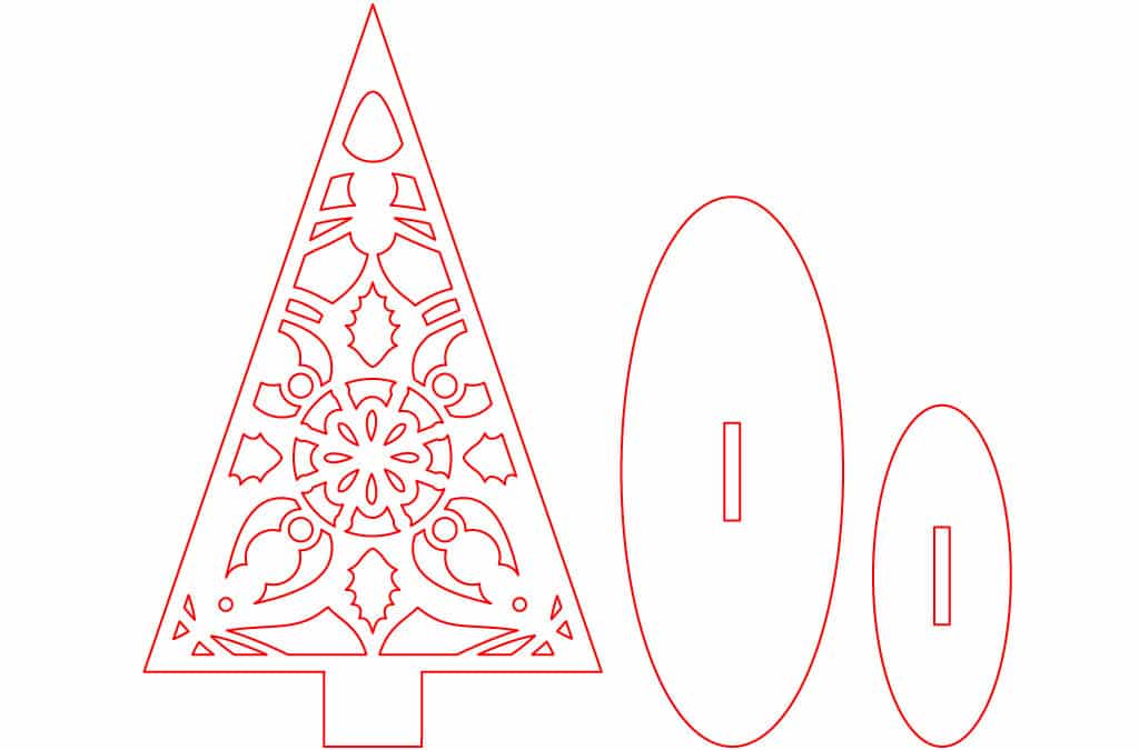 Adorno de Pino para mesa #7