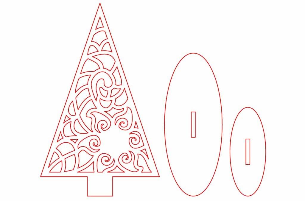 Adorno de Pino para mesa #8