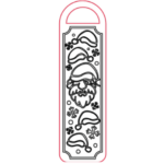 vector descargable para reproducir un adorno navideño para picarpote. Utiliza tu máquina de corte CNC para la realización de este proyecto.
