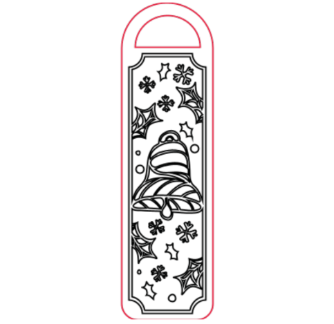 Adorno navideño para picaporte 13