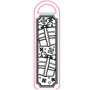 Adorno navideño para picaporte 14