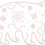 Adorno navideño “Osa” - Vector descarganle para corte CNC y grabado laser gratis | Stanser