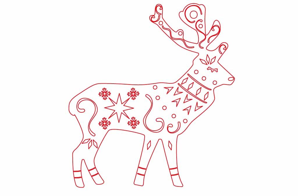 Adorno navideño “Reno”