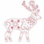 Adorno navideño “Reno” - Vector descarganle para corte CNC y grabado laser gratis | Stanser