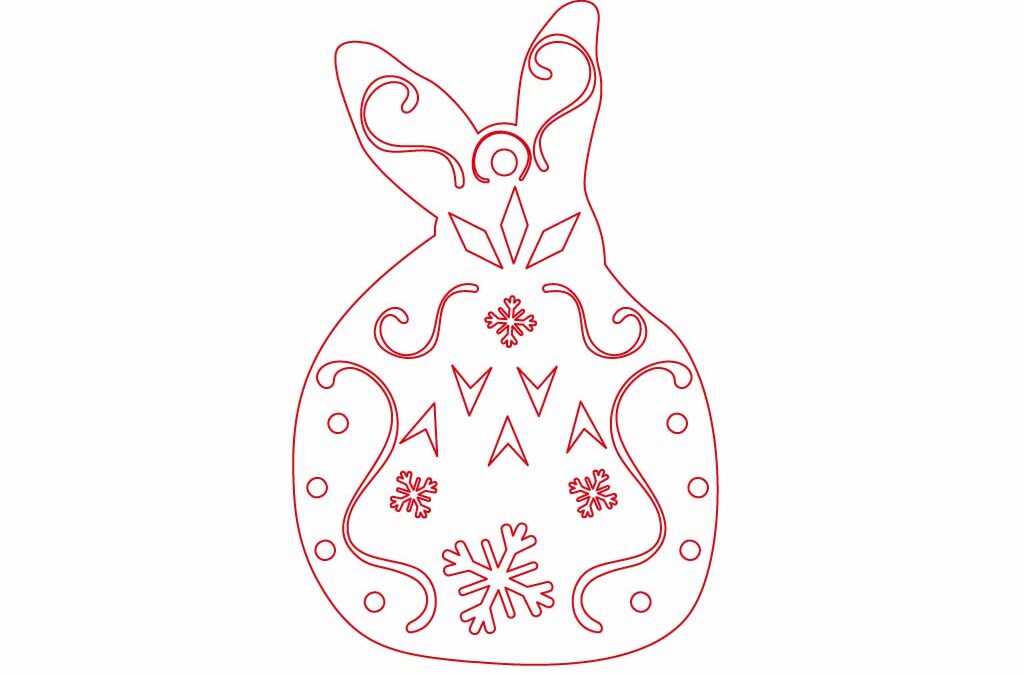 Adorno navideño “Conejo”