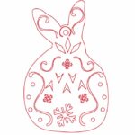 Adorno navideño “Conejo” - Vector descarganle para corte CNC y grabado laser gratis | Stanser