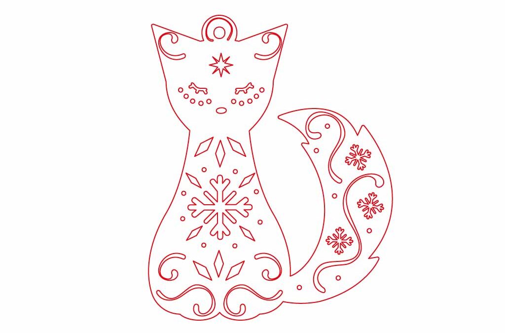 Adorno navideño “Zorro”