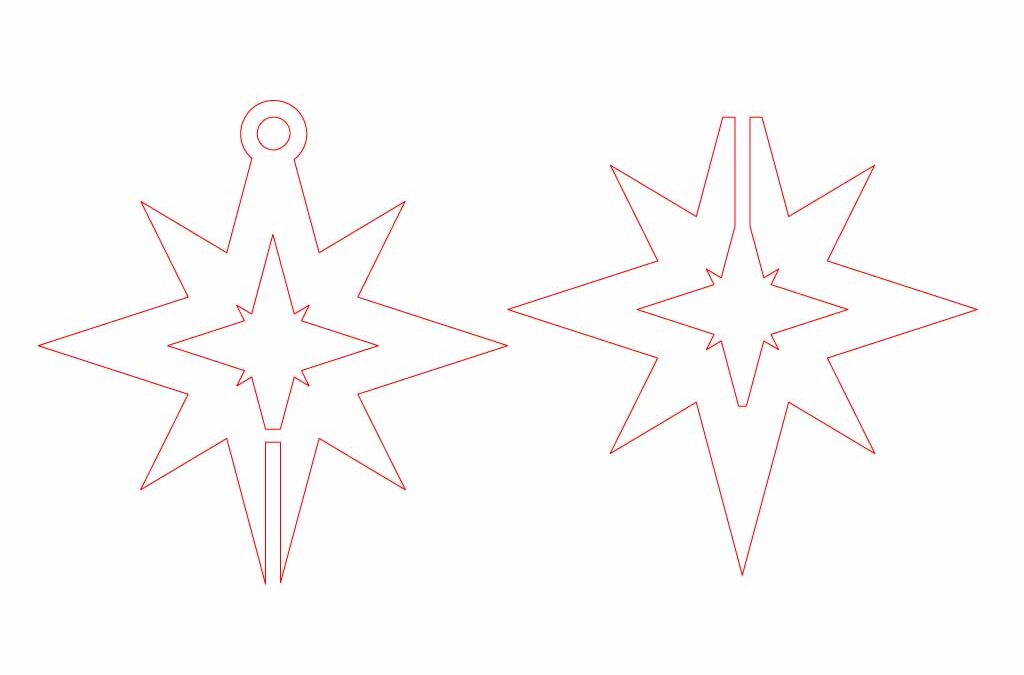 Esfera 3D “Estrella 2”