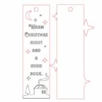 Separador Navideño #1 - Vector descarganle para corte CNC y grabado laser gratis | Stanser