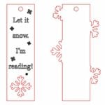 Separador Navideño #2 - Vector descarganle para corte CNC y grabado laser gratis | Stanser