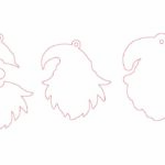 Gnomo navideño 7 - Vector descarganle para corte CNC y grabado laser gratis | Stanser